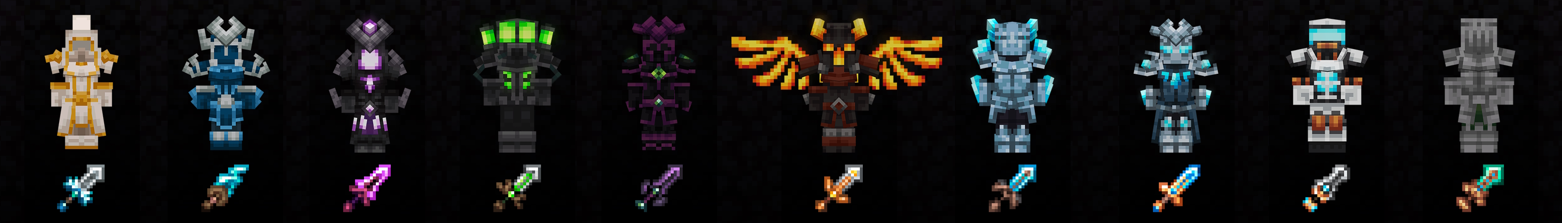 Weapons + Armors Add-On Panorama