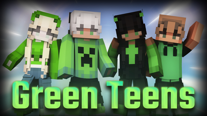 Green Teens on the Minecraft Marketplace by Lua Studios