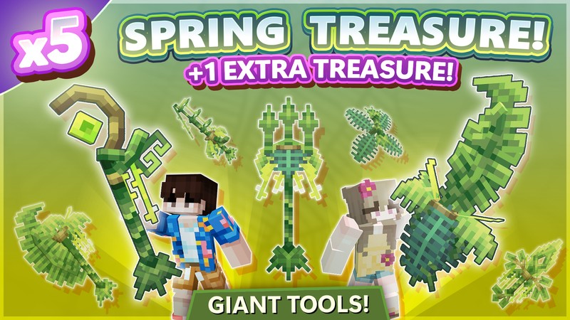 [OP SMP] 5x Spring Treasure [+1 FREE]
