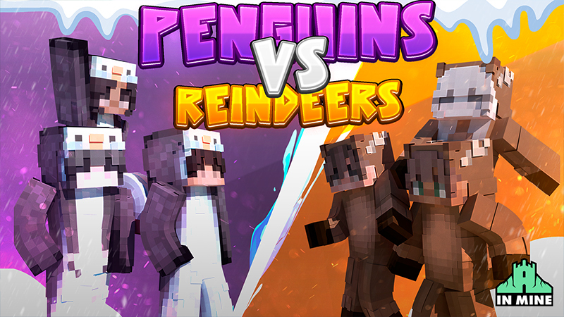 Penguins VS Reindeers Key Art