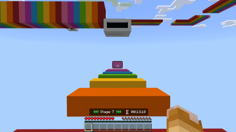 Rainbow Obstacle Parkour by BLOCKLAB Studios