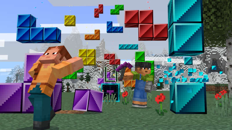 Tetris Add-On by Minecraft
