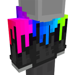 Rainbow Painted Hoodie Key Art