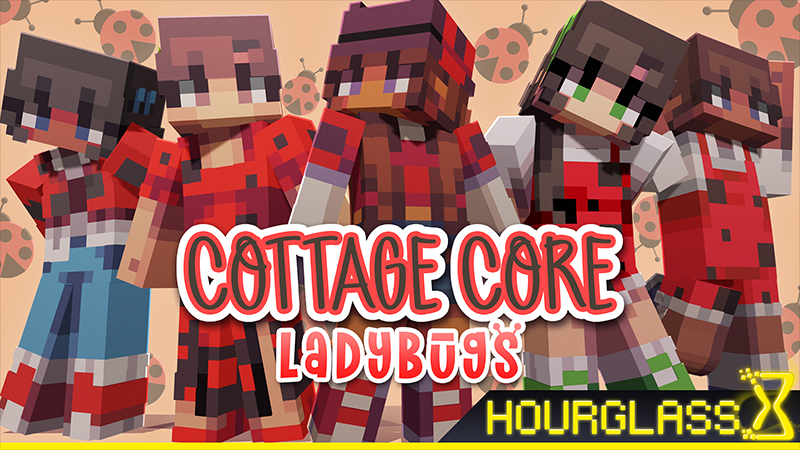 Cottage Core Ladybugs Key Art