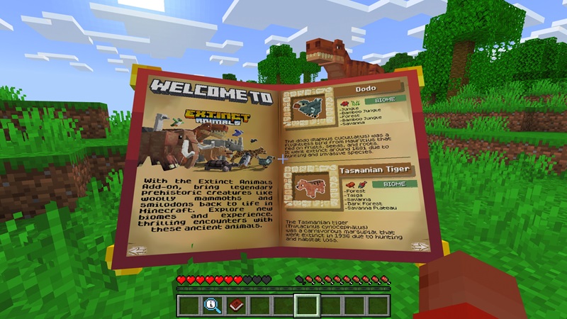 Extinct Animals Add-on Screenshot #5