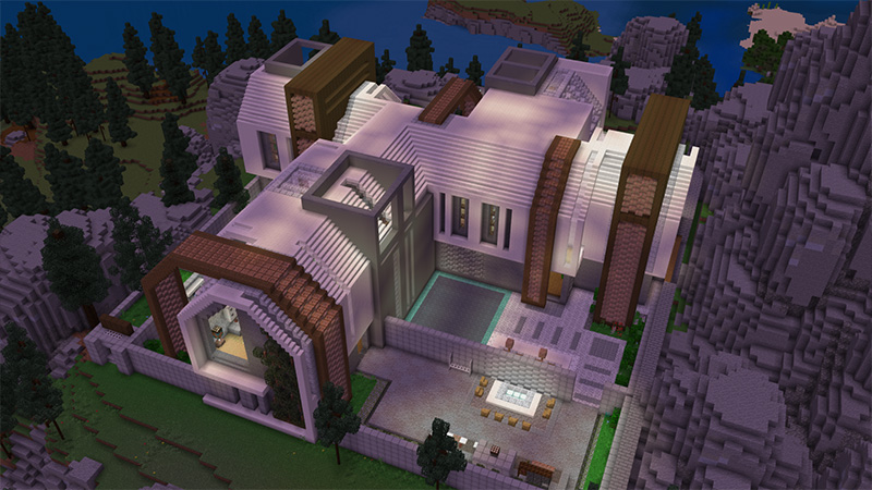 Modern Mansion Panorama