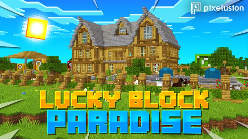 Lucky Block Paradise Key Art