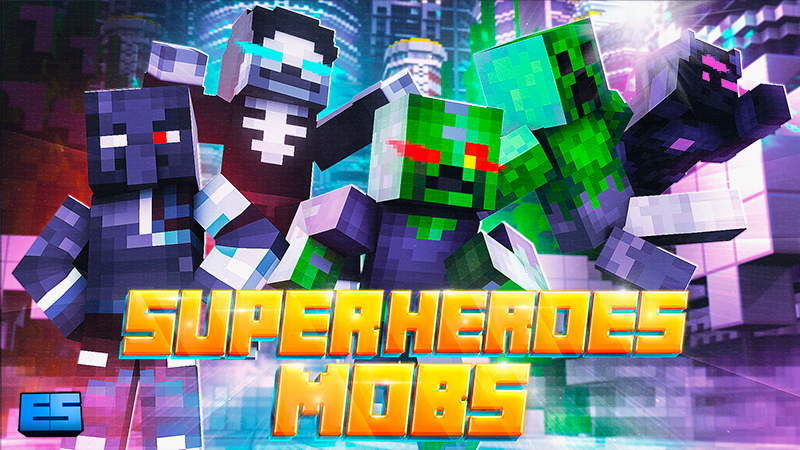 Super Hero Mobs Key Art