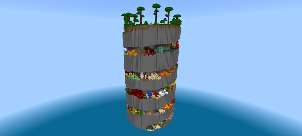 Parkour Spiral Panorama