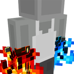 Red Blue Fire Hands