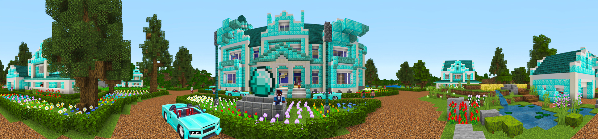 Diamond Mansion Panorama