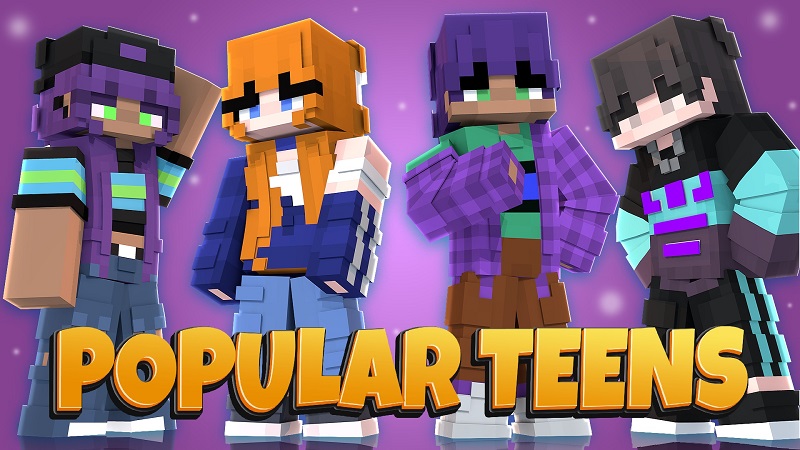 50 Teens Skin Pack in Minecraft Marketplace