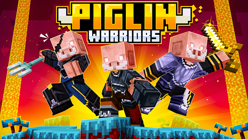 Piglin Warriors Key Art