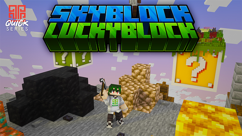 Skyblock Luckyblock Key Art