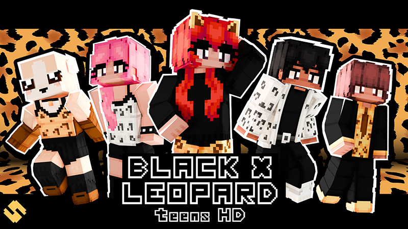 Black X Leopard Teens HD