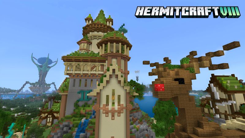 Hermitcraft Season 8 Map