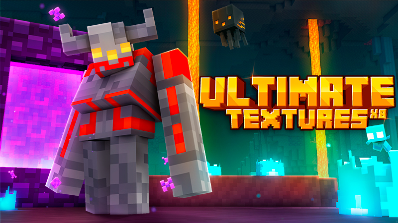 Ultimate Textures 8x8 Key Art