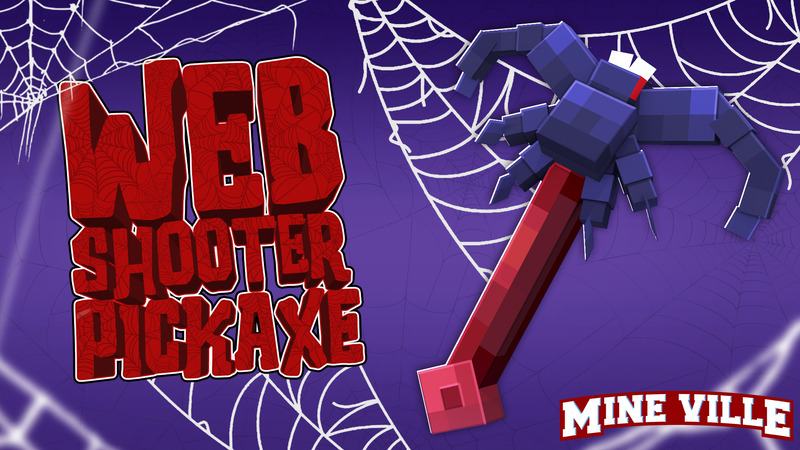 Web Shooter Pickaxe Key Art