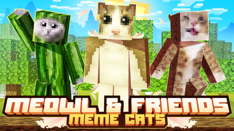 Meowl & Friends - Meme Cats on the Minecraft Marketplace by Kirill Studios