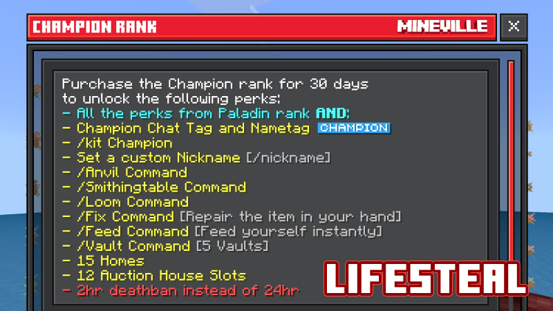 Champion Rank (30d) Screenshot #1
