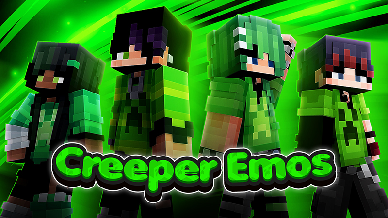 Creeper Emos on the Minecraft Marketplace by Cypress Games