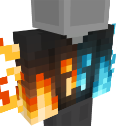 Dual Creeper Bold Glow Fire Hoodie