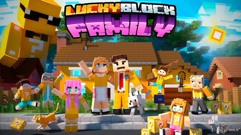 Luckyblock Family Key Art