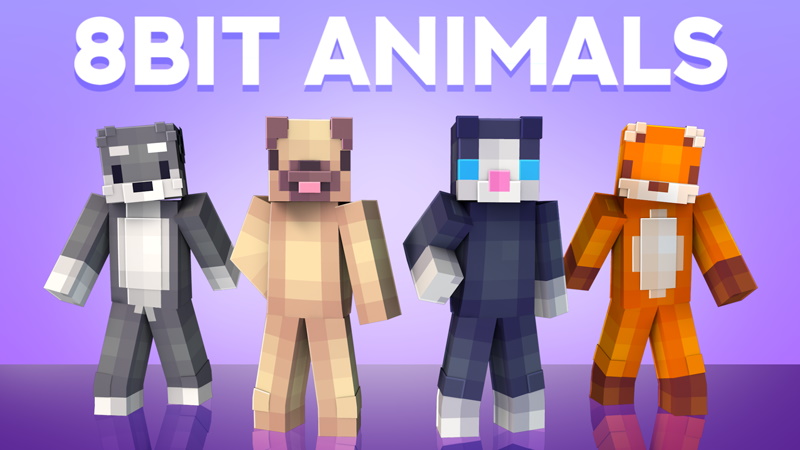 8bit Animals Key Art