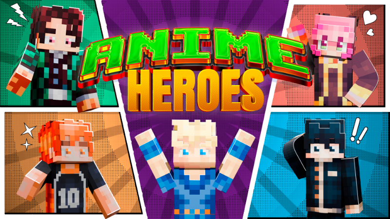 Anime Heroes on the Minecraft Marketplace by Box Build