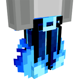 Cyan Flame Pants