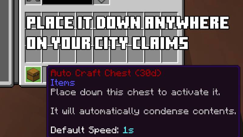Autocraft Chest Screenshot #1