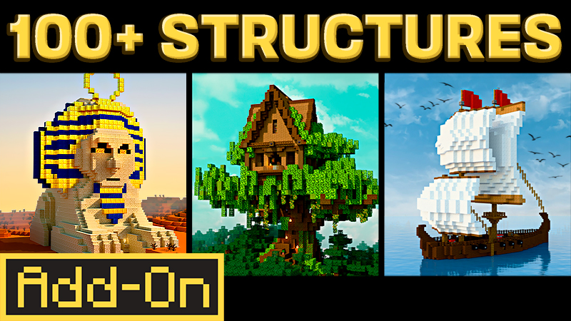 100+ Structures Add-On Key Art