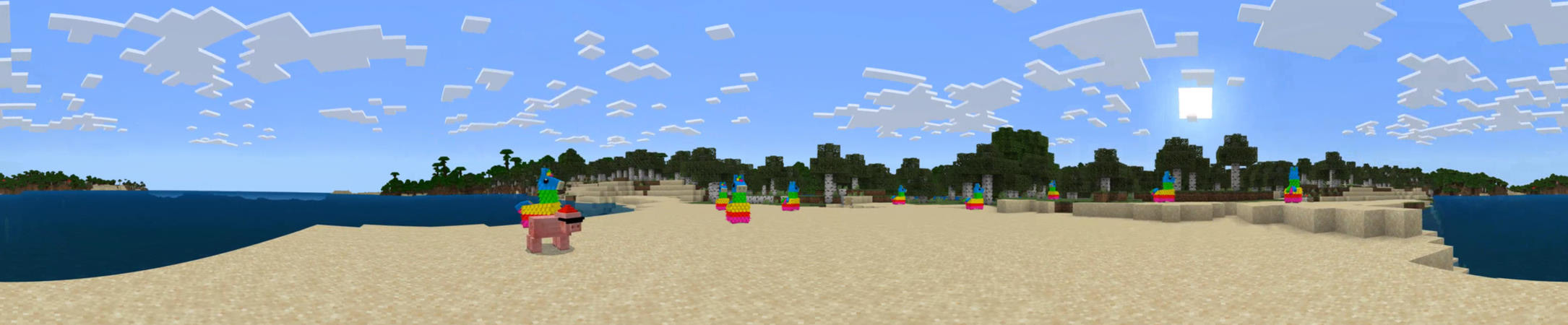 Ultimate Pinata Party Panorama