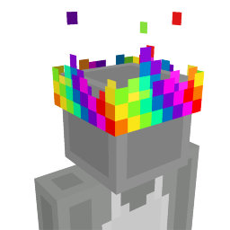 Rainbow Wave Crown