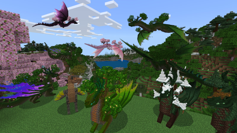 Dragons! Biomes screenshot 9