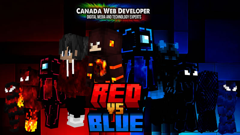 RED VS BLUE Key Art