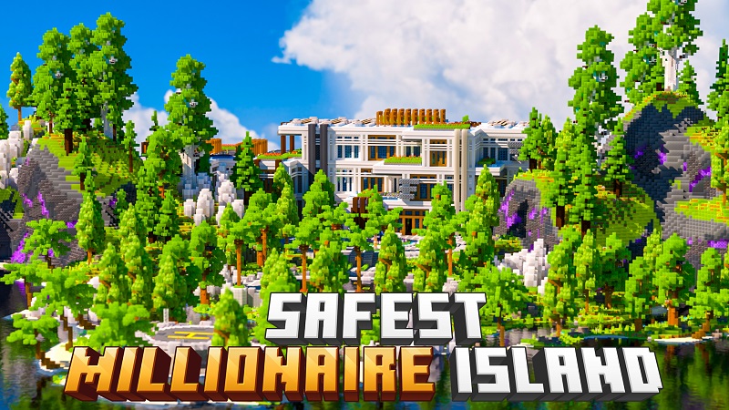 Safest Millionaire Island Key Art