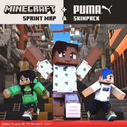 Minecraft X Puma: Sprint Dash Pack Icon