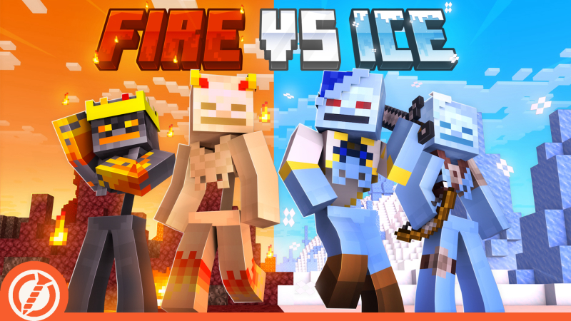 Fire vs Ice Skeletons Key Art