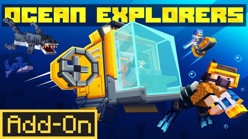 Ocean Explorers Add-On on the Minecraft Marketplace by Meraki