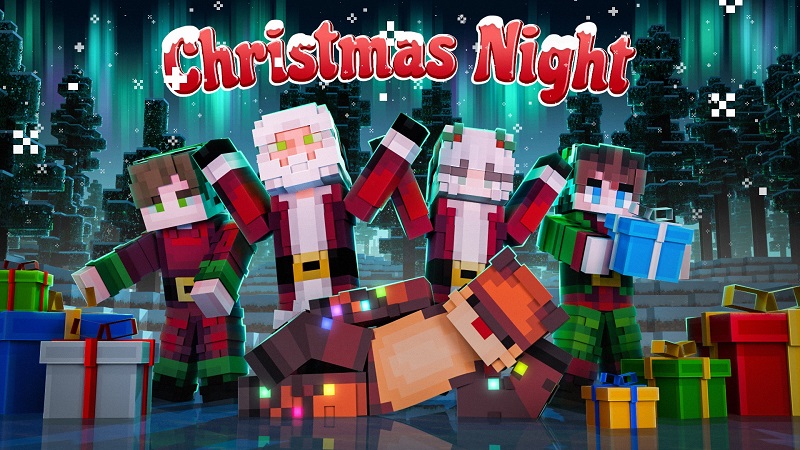 Christmas Night on the Minecraft Marketplace by Street Studios