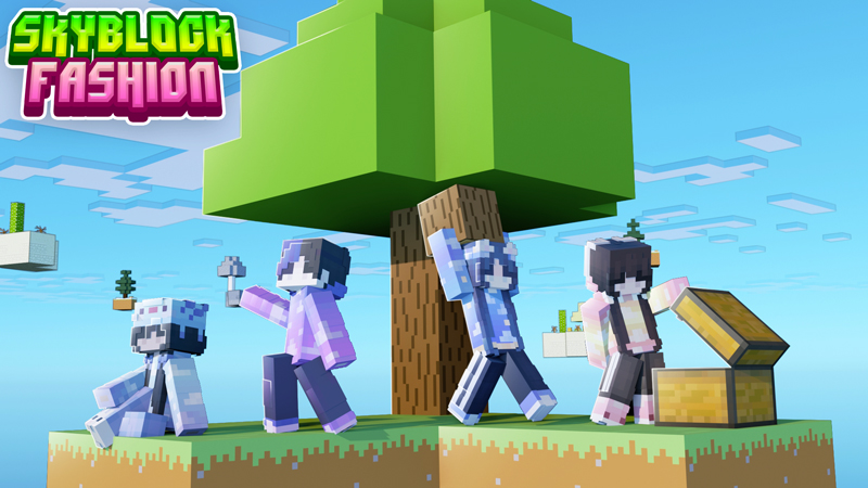 Skyblock Fashion Key Art