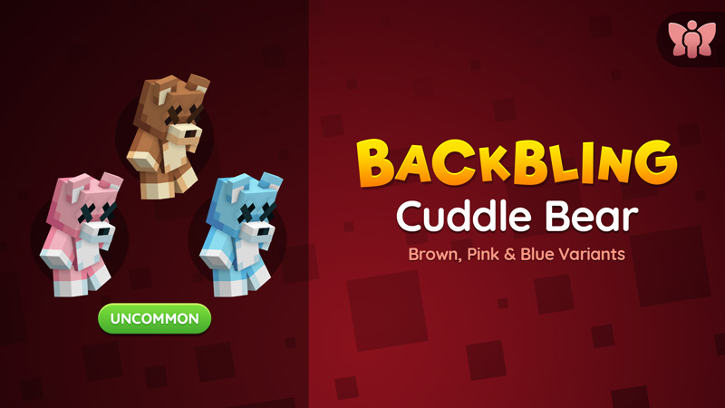 Cuddle Bear Back Bling Key Art