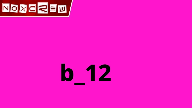 b_12 Key Art