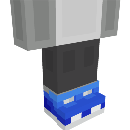 Blue Shoes on the Minecraft Marketplace by Entity Builds