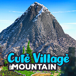 Cute Village Mountain Pack Icon