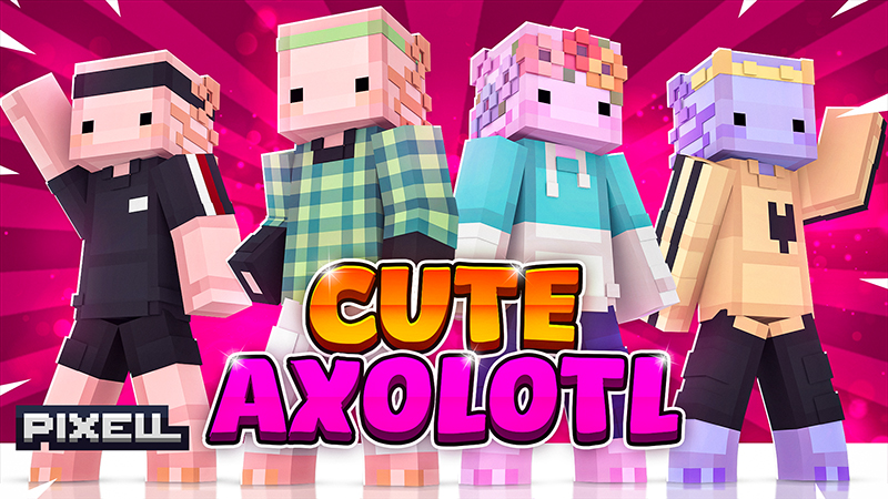 Cute Axolotl Key Art