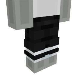Black Tracksuit Bottoms on the Minecraft Marketplace by Nitric Concepts