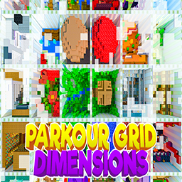 Parkour Grid Dimensions Pack Icon