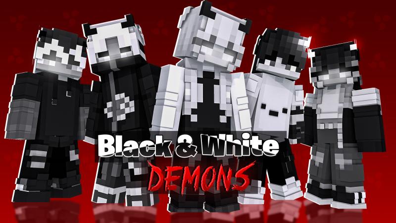 Black and white demons Key Art